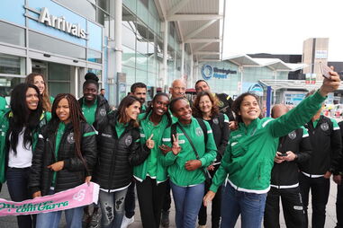 Equipa feminina de atletismo do Sporting