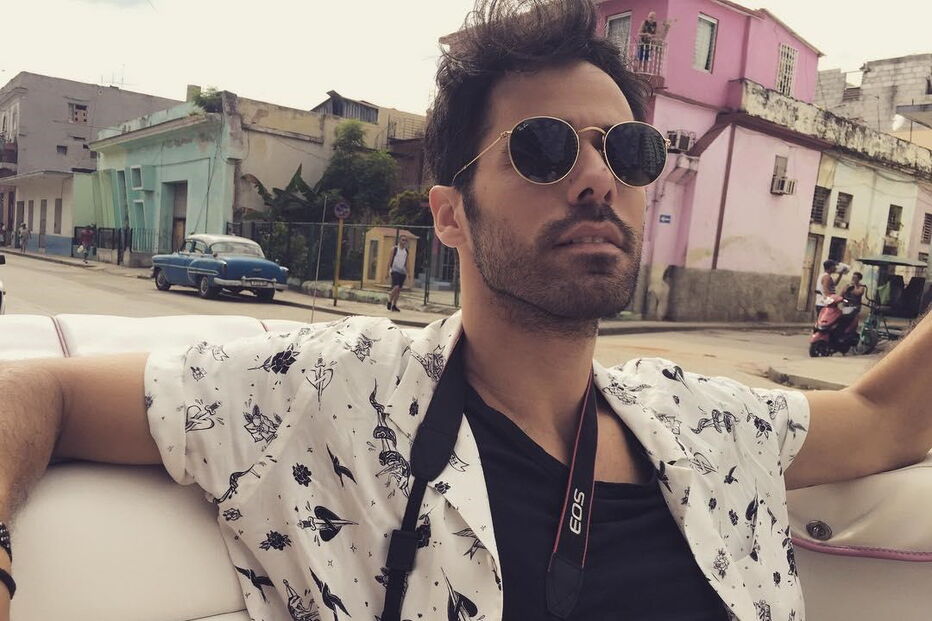 Cláudia Vieira em Cuba