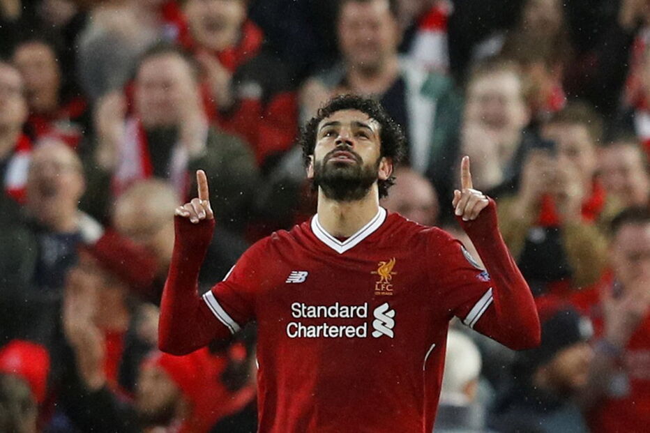 Mohamed Salah joga no Liverpool