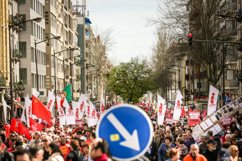 Milhares de pessoas em Lisboa na manifestação do Dia do Trabalhador