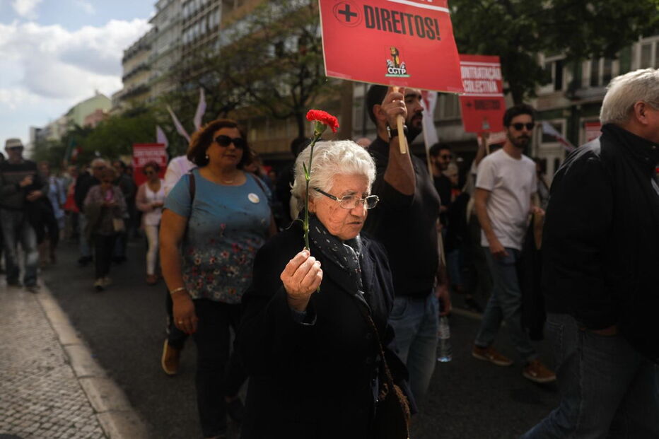 Milhares de pessoas em Lisboa na manifestação do Dia do Trabalhador