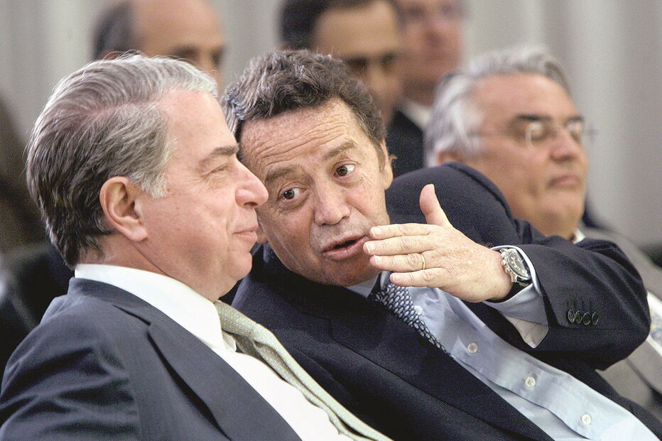 Ricardo Salgado e Manuel Pinho