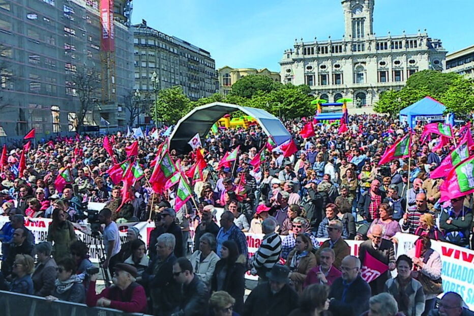 Festejos de 1.º de Maio no Porto