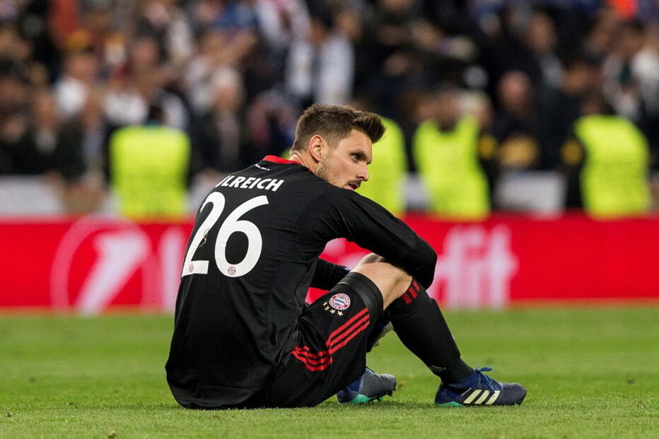 Sven Ulreich no jogo Bayern de Munique - Real Madrid