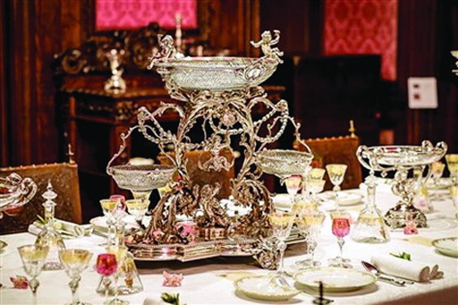 Centro de mesa da casa Veyrat 