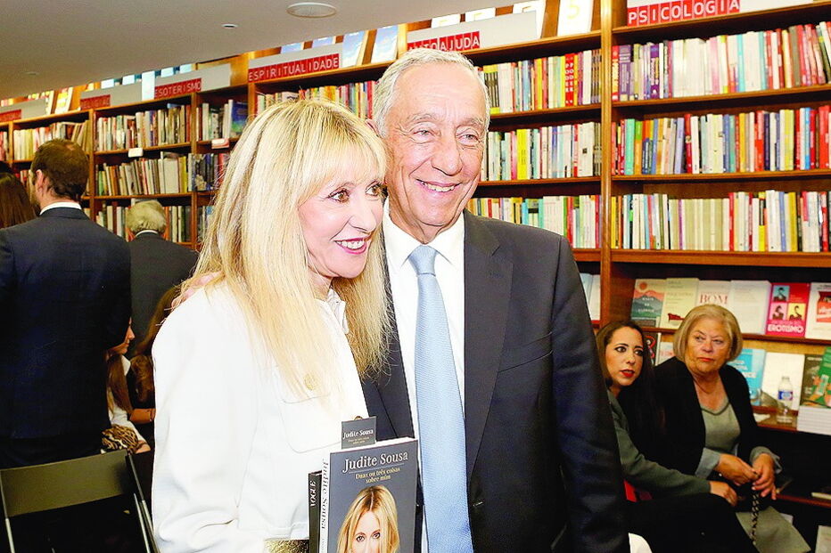 Judite de Sousa contou com o apoio de Marcelo Rebelo de Sousa   