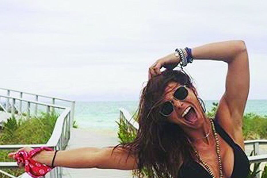 Cláudia Vieira está em Cayo Santa Maria, em Cuba, com o namorado   