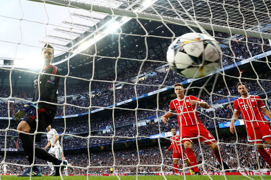 Sven Ulreich no jogo Bayern de Munique - Real Madrid