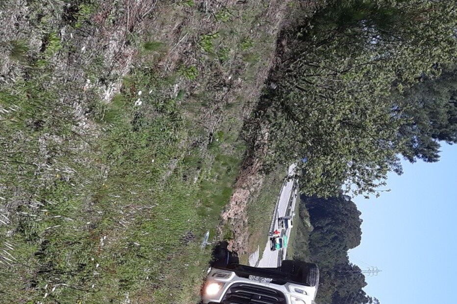 Camião tomba na A1 a na zona de Pombal