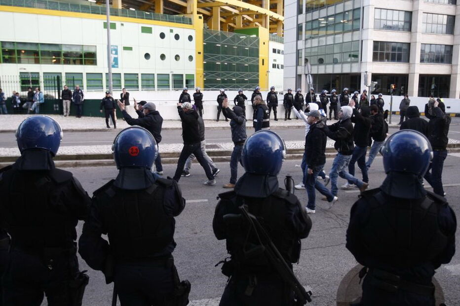 PSP no Estádio de Alvalade