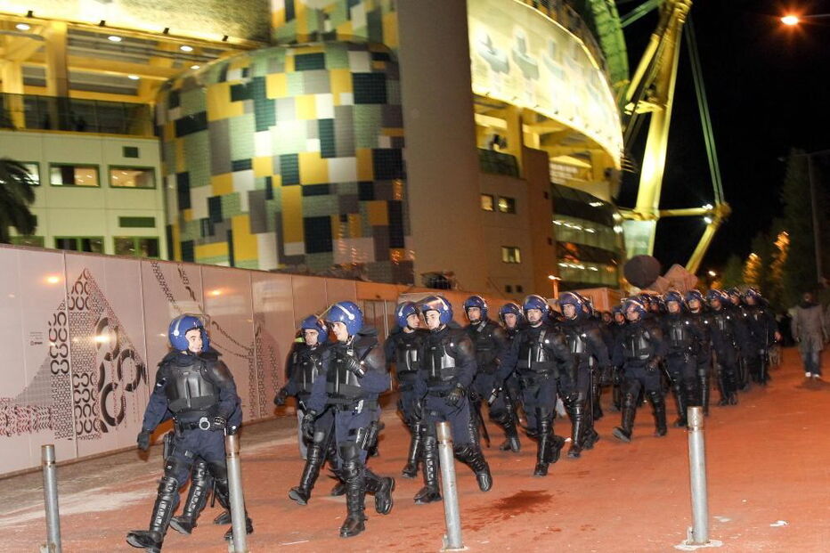 PSP no Estádio de Alvalade