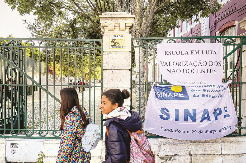 greve, escola passos manuel, lisboa, funcionários 