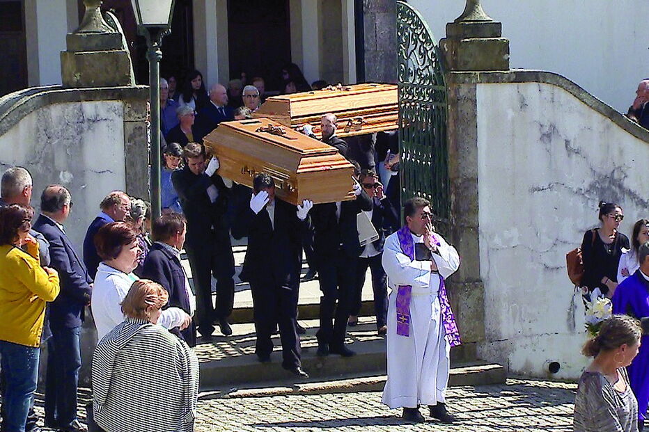 Funeral realizado ontem 