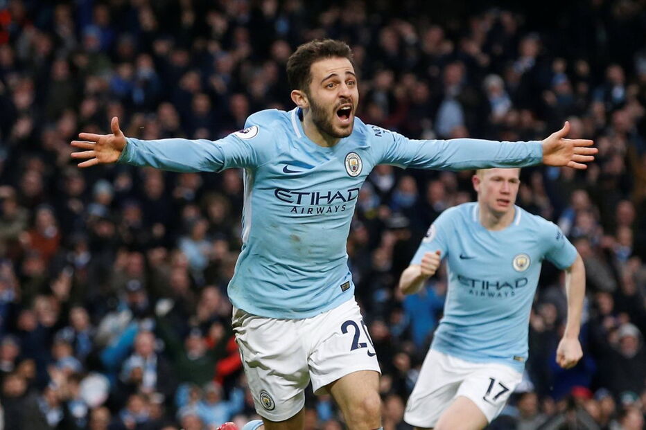 Bernardo Silva ao serviço do Manchester City
