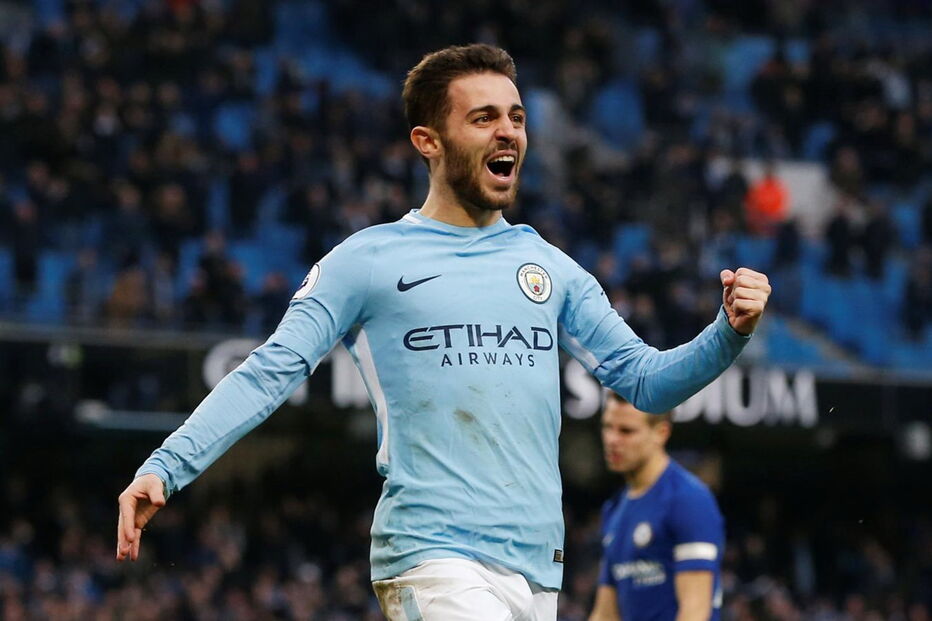 Bernardo Silva ao serviço do Manchester City