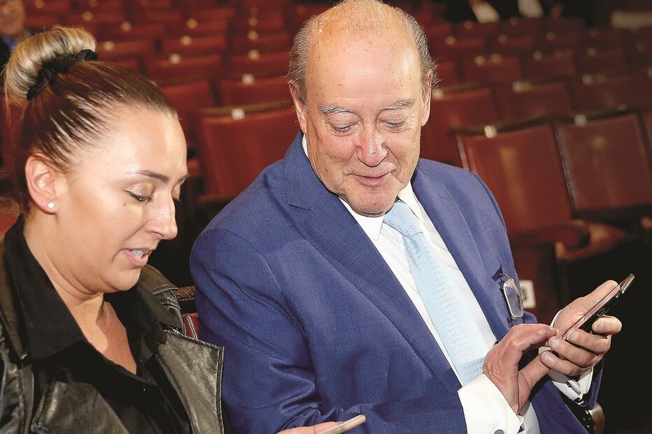 Pinto da Costa e Cláudia Campo