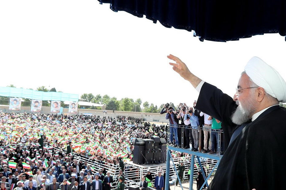 O Presidente do Irão, Hassan Rohani