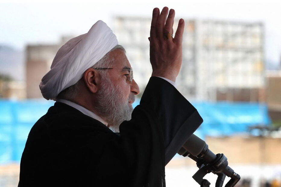 O Presidente do Irão, Hassan Rohani