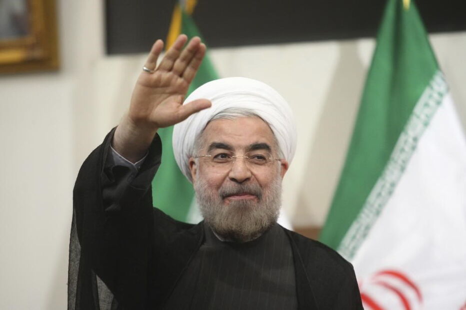 O Presidente do Irão, Hassan Rohani