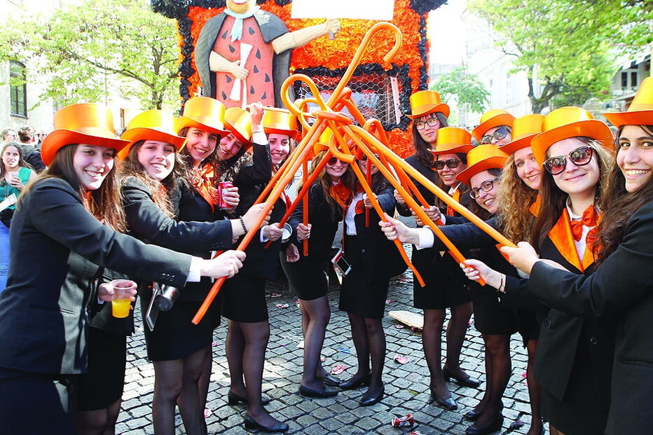 Cortejo de finalistas da Queima das Fitas de Coimbra