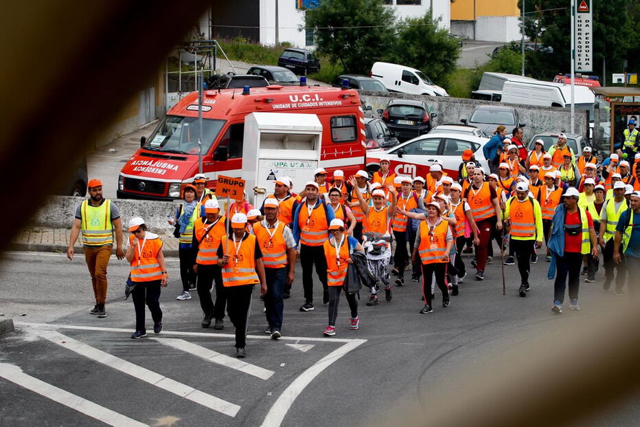Boa disposição dos peregrinos ajuda a ‘encurtar’ o percurso até Fátima 