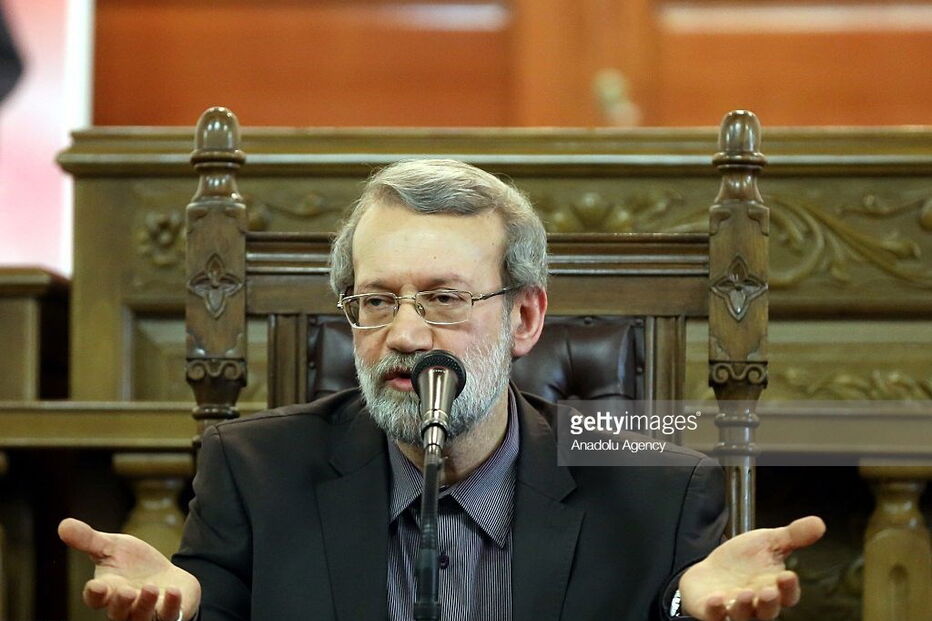 Ali Larijani, porta-voz do Parlamento do Irão