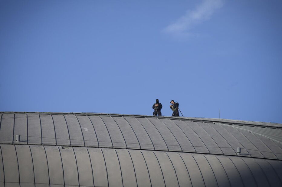 Snipers ocupam posições estratégicas à volta do recinto da Eurovisão, em Lisboa