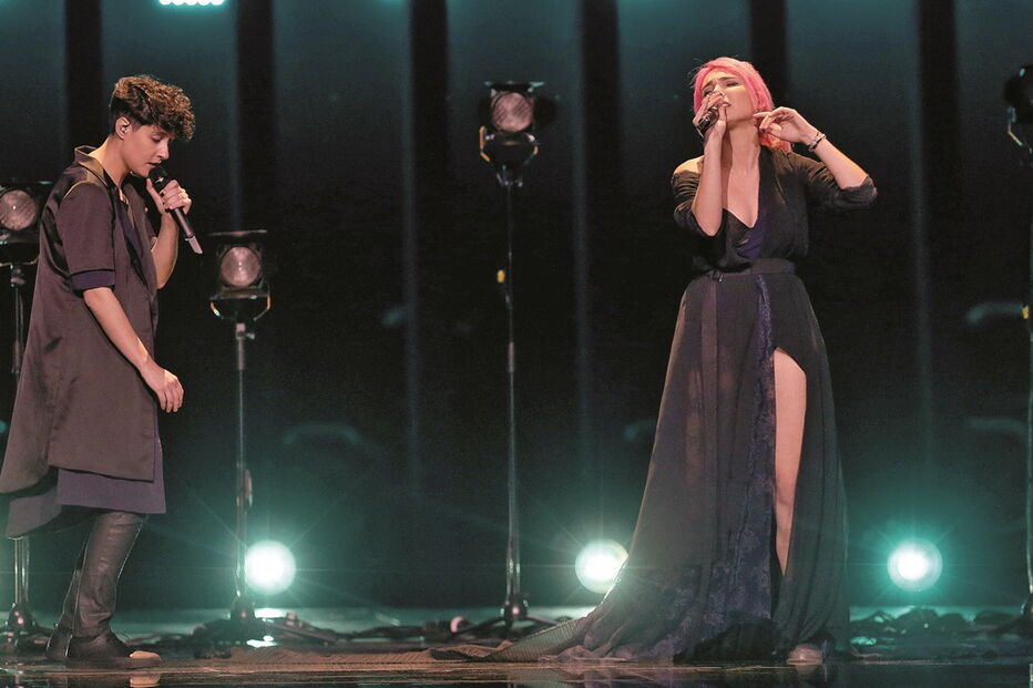 Cláudia e Isaura levam 'O Jardim' à final da Eurovisão
