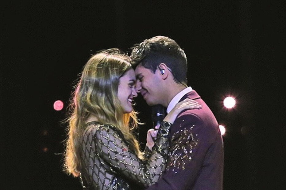 Amala e Alfred são o casal que representa Espanha