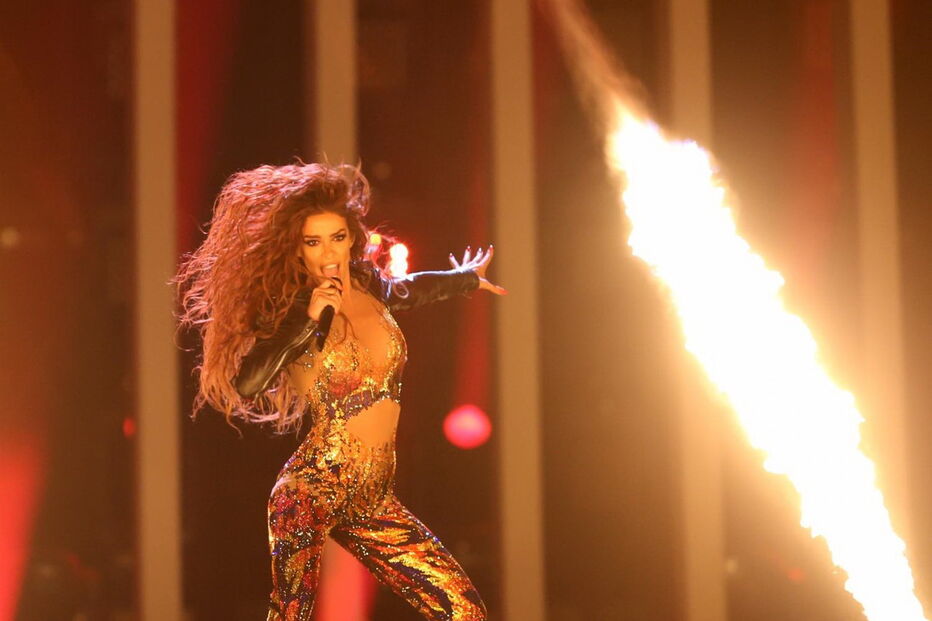 Eleni Foureira, concorrente de Chipre