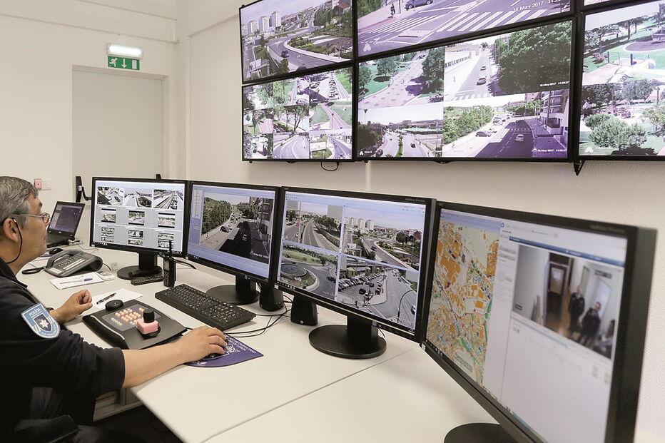 Câmaras de vigilância da PSP