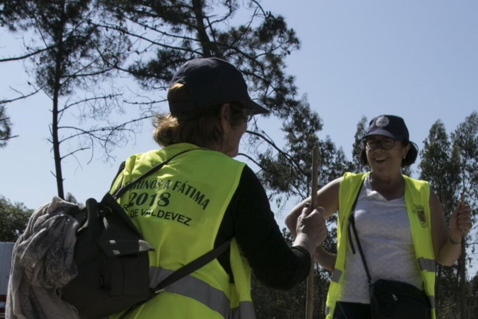 Peregrinos a Fátima 