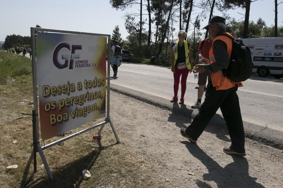 Peregrinos a Fátima 