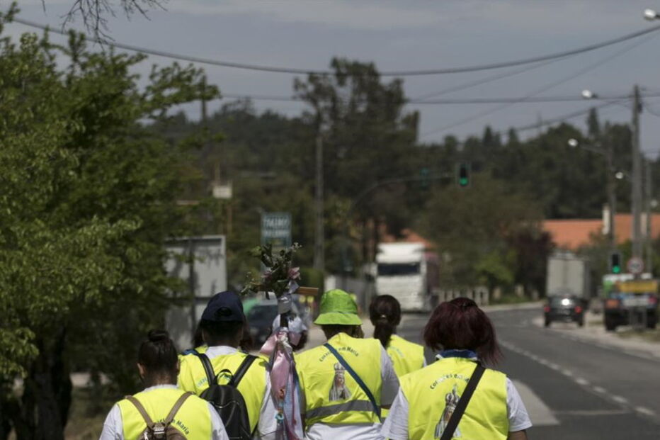 Peregrinos a Fátima 