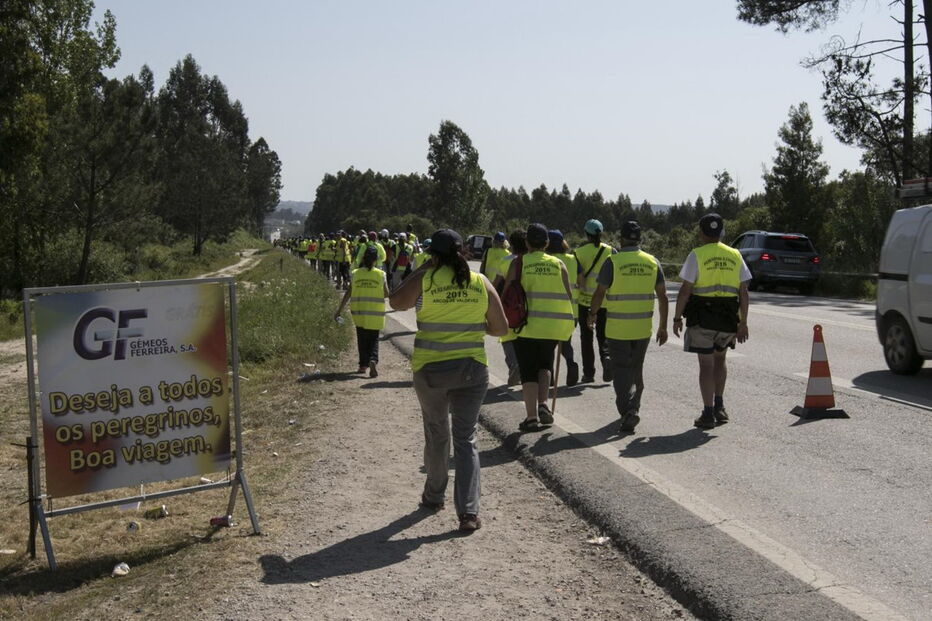 Peregrinos a Fátima 