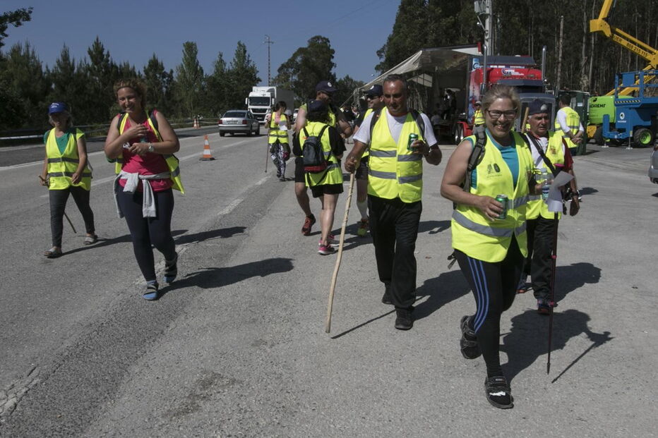 Peregrinos a Fátima 