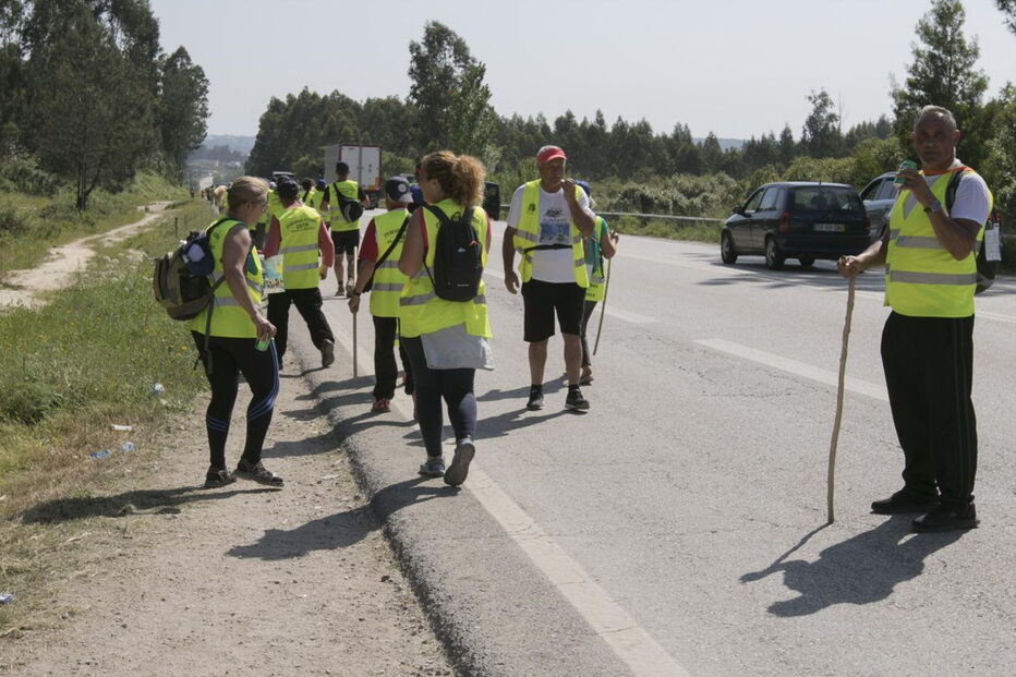 Peregrinos a Fátima 