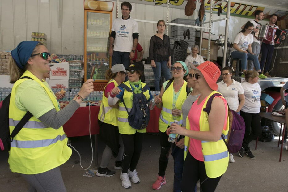 Peregrinos a Fátima 