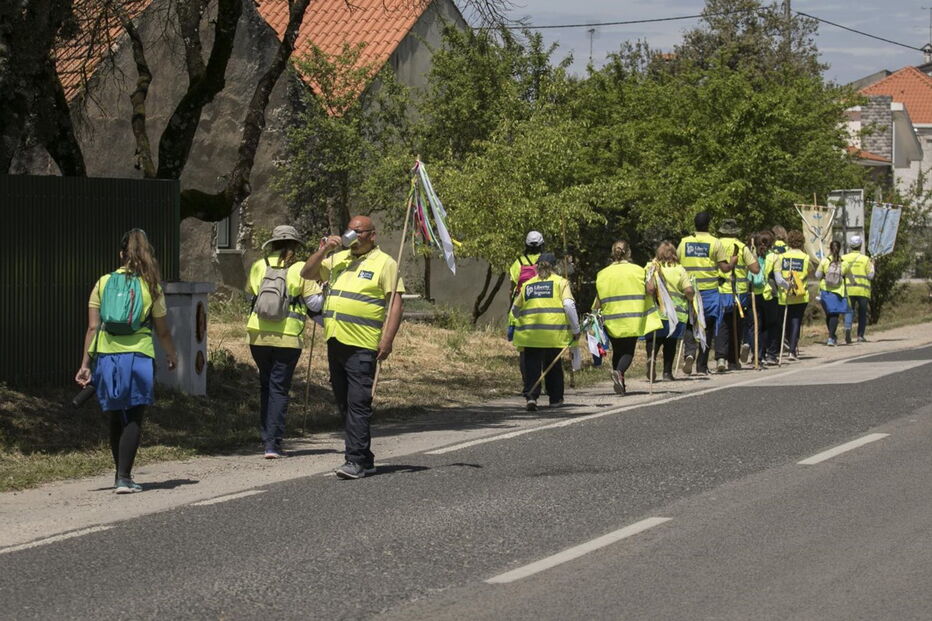 Peregrinos a Fátima 