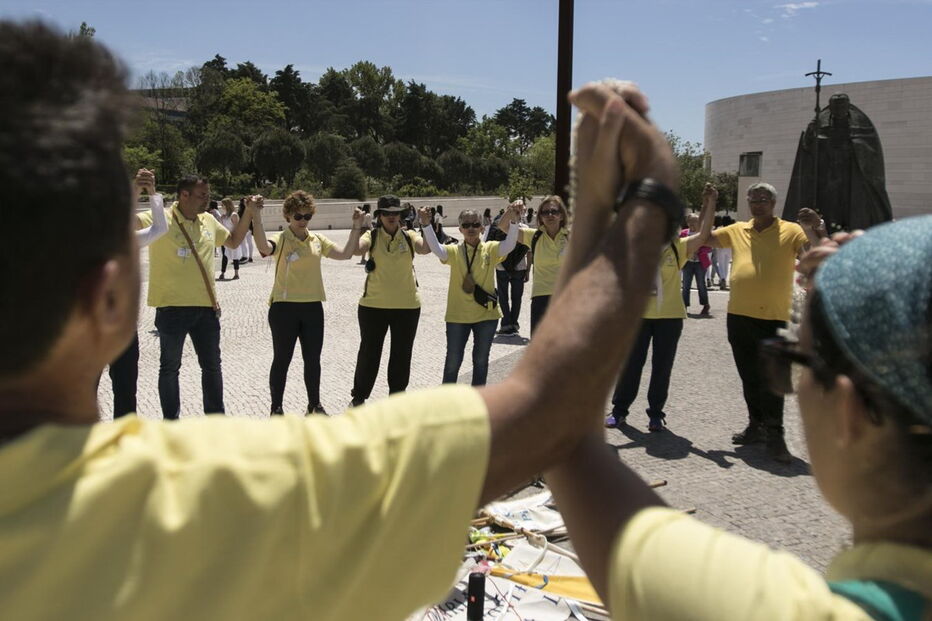 Peregrinos a Fátima 