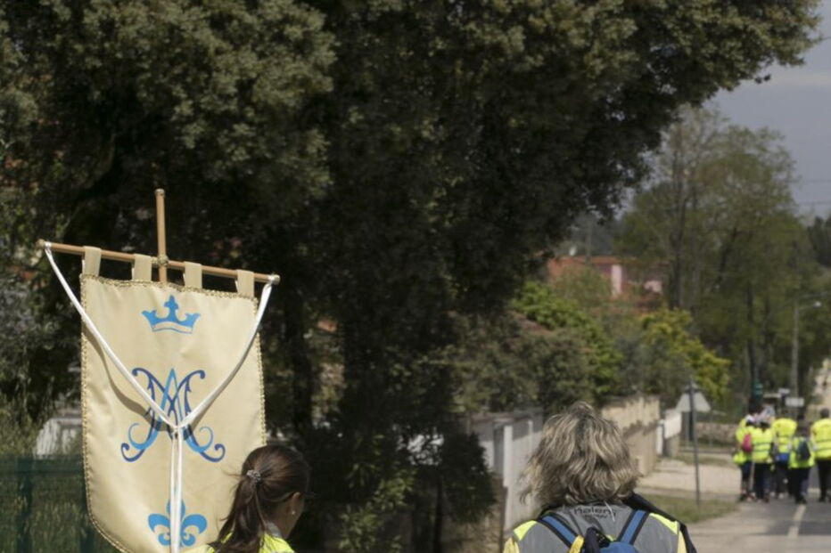 Peregrinos a Fátima 