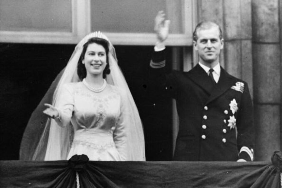 Casamento de Isabel II e Duque Filipe de Edimburgo, em 1947