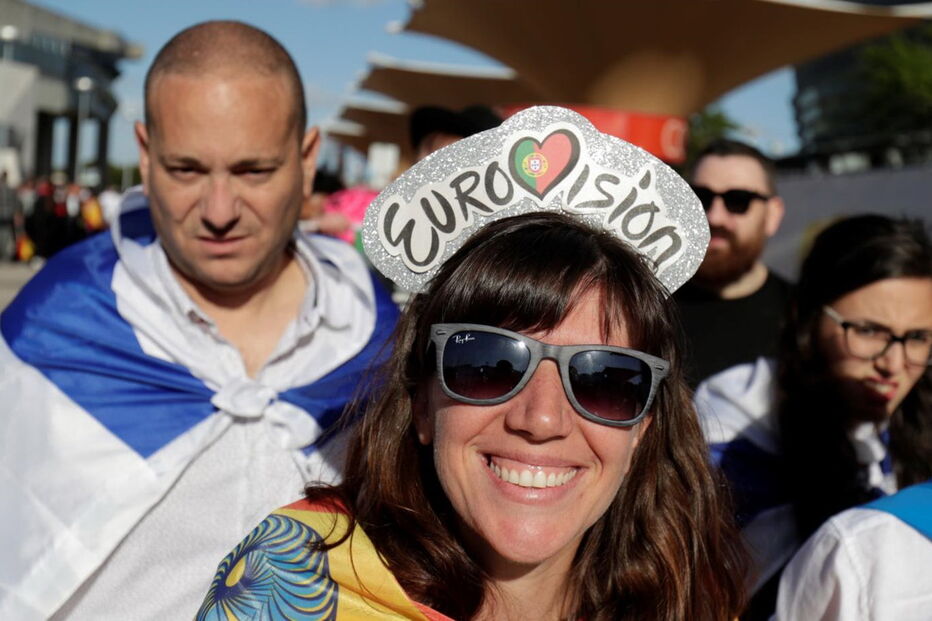Fãs fazem a festa da Eurovisão junto ao Altice Arena
