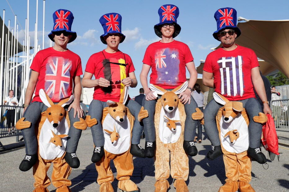 Fãs fazem a festa da Eurovisão junto ao Altice Arena
