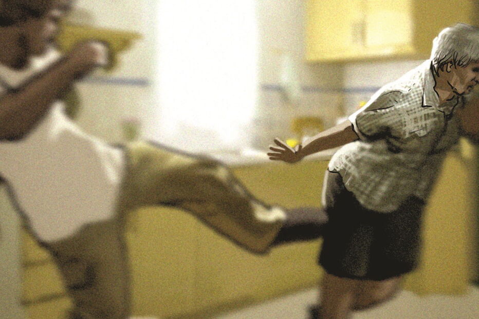 Detido por ameaças e agressões à mãe