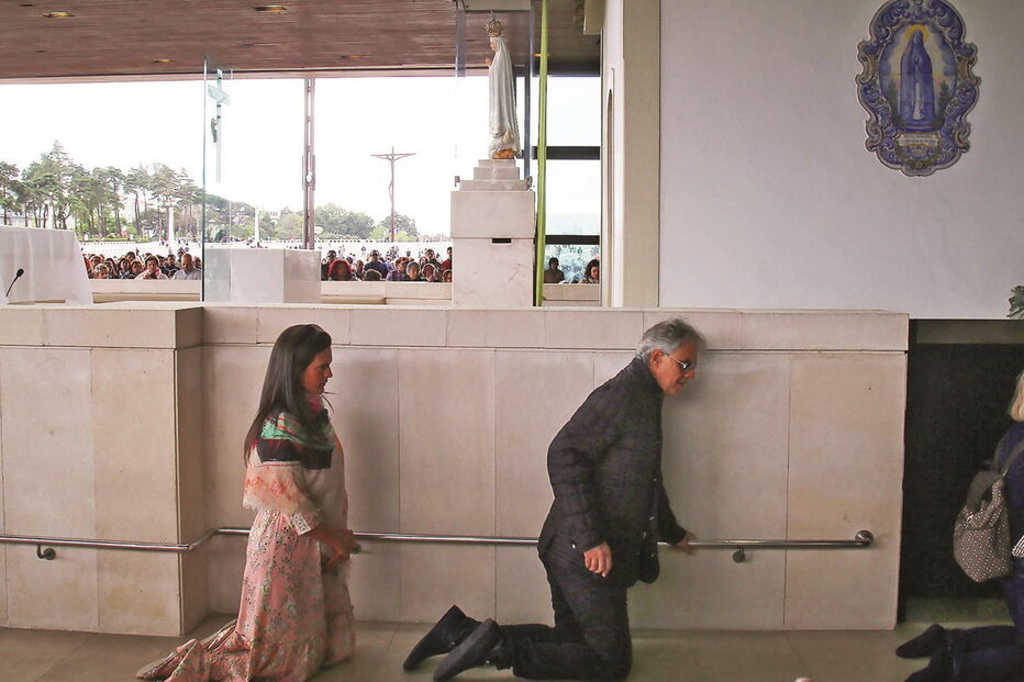 Andrea Bocelli, fatima