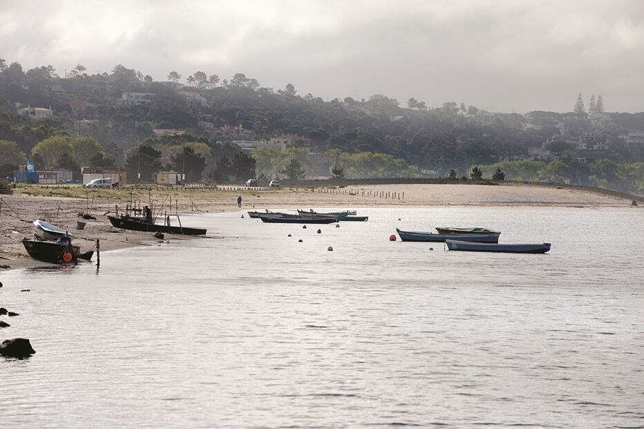 Pela margem da Lagoa é possível realizar um percurso até à freguesia vizinha de Nadadouro