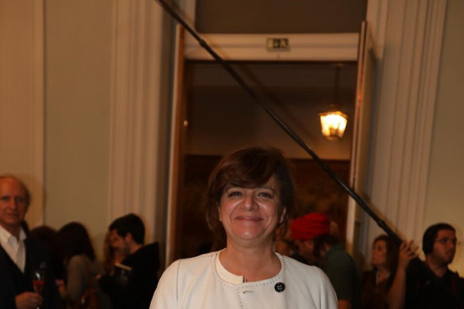 Júlia Pinheiro no lançamento do livro de Tony Carreira