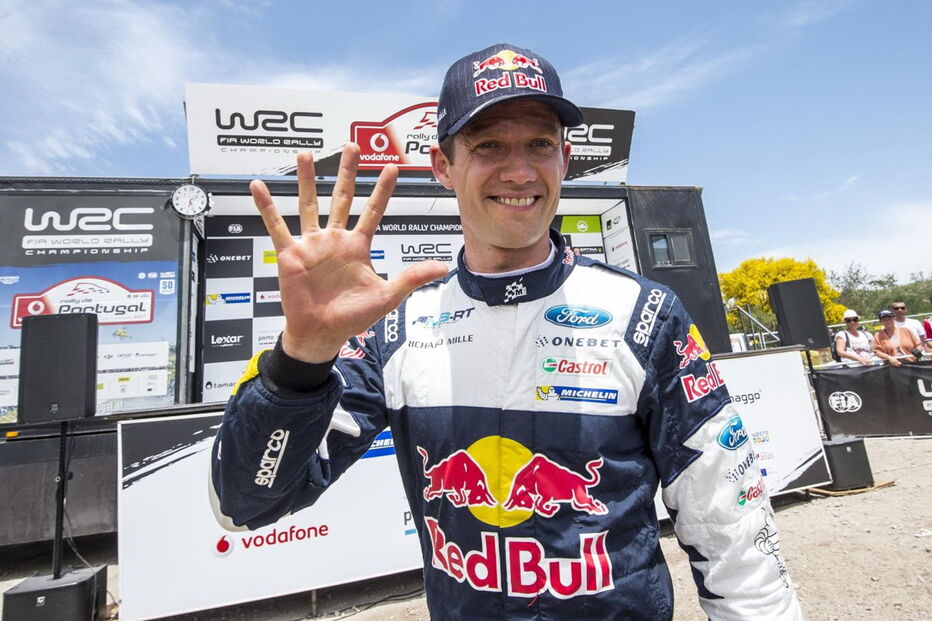 Sebastien Ogier tem cinco títulos no Rali de Portugal