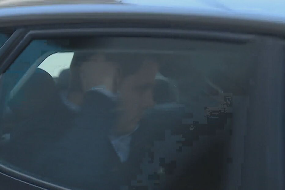 André Geraldes à chegada do Tribunal de Instrução Criminal do Porto